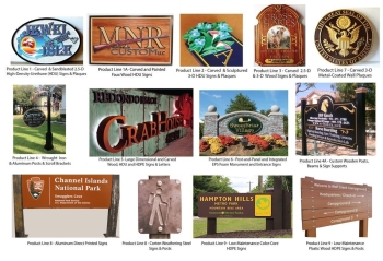 Campground Site Signs